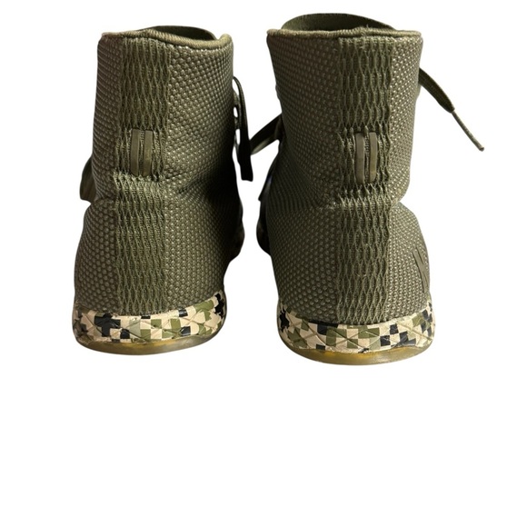 NOBULL High-Top Impact Training Shoes Dark Green Camo Sneakers Mens 6/Women 7.5 - Picture 3 of 6